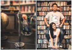 Library Themed Prenup, Best Places in Cebu for Prenup, Cebu Wedding Photographer, La Belle Bookshop Prenup